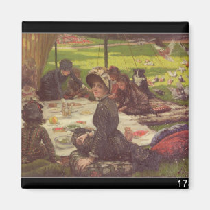 Íman James Tissot o piquenique, c.1881-2