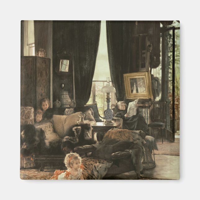 Íman James Tissot | Ocultar e Procurar, c.1880-82 (Frente)