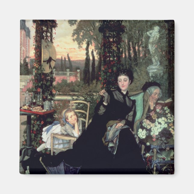 Íman James Tissot | Viúva, 1868 (Frente)