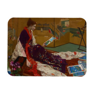 Íman James Whistler - Caprice in Purple e Dourado