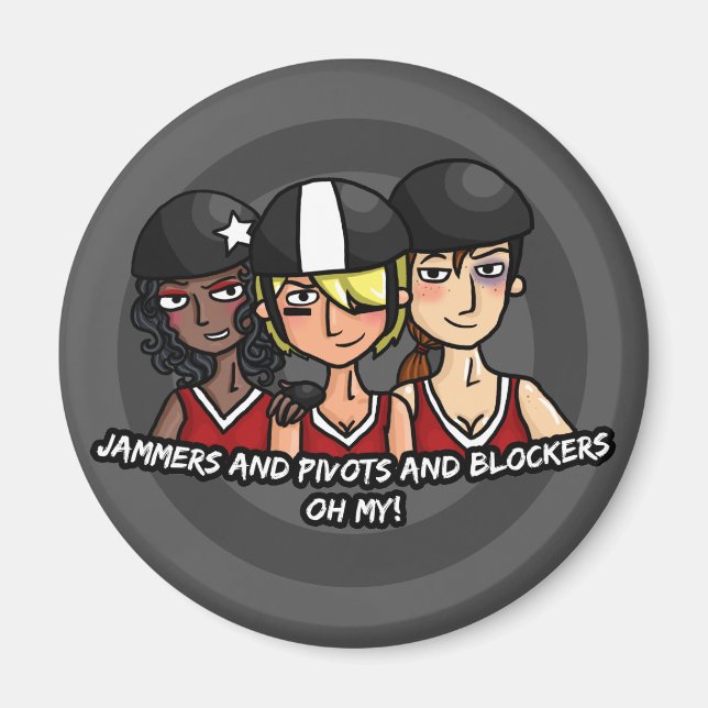 Íman Jammers pivots bloqueadores (Frente)