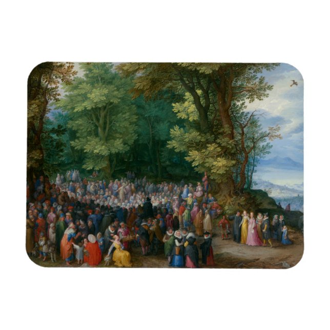 Íman Jan Brueghel, o Velho - O Sermão no Monte (Horizontal)