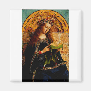 Íman Jan van Eyck - Coleção de Belas Artes da Virgem Ma