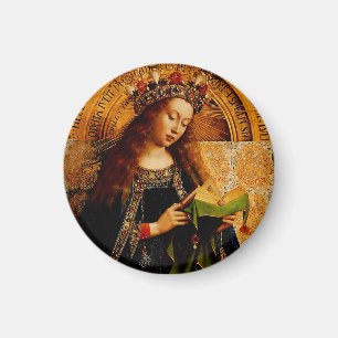 Íman Jan van Eyck - Coleção de Belas Artes da Virgem Ma