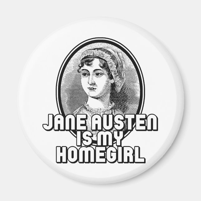 Íman Jane Austen (Frente)