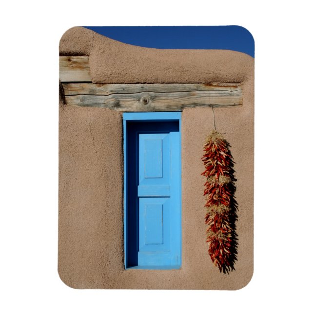 Íman Janela Azul do Taos (Vertical)