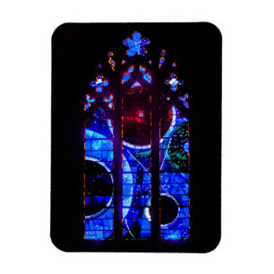 Íman Janela do espaço na catedral do nacional de