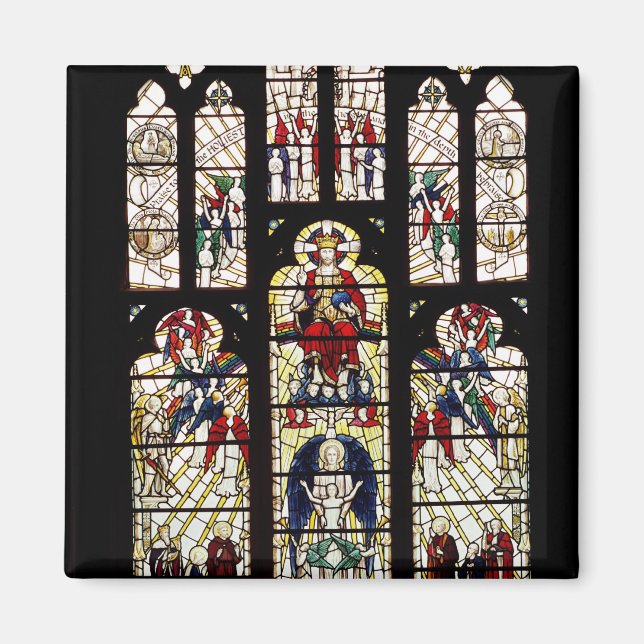 Íman Janela na Catedral de Worcester, século 15 (Frente)