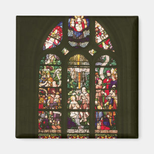 Íman Janela que descreve o baptismo do cristo, 1490