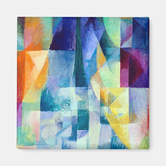 Íman Janelas simultâneas de Robert Delaunay (Frente)