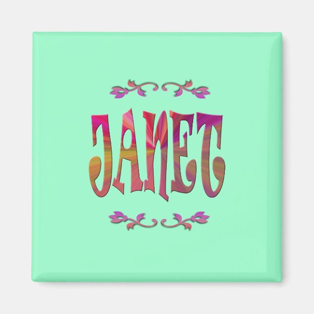 Íman Janet Magnet (Frente)