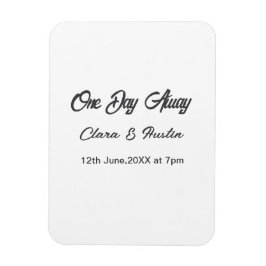 Íman jantar de ensaio Um dia à noite antes do nome da