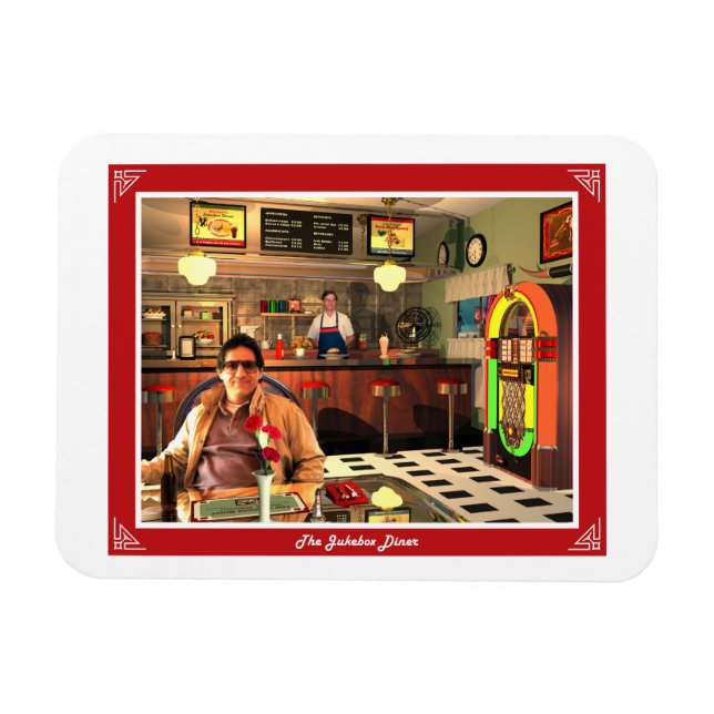 Íman Jantar Jukebox (Horizontal)
