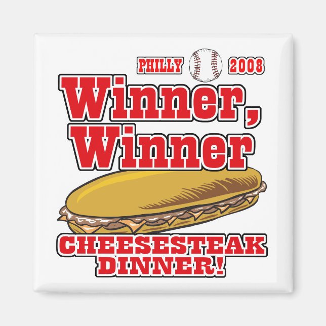 Íman Jantar Philly Winner Cheesesteak (Frente)