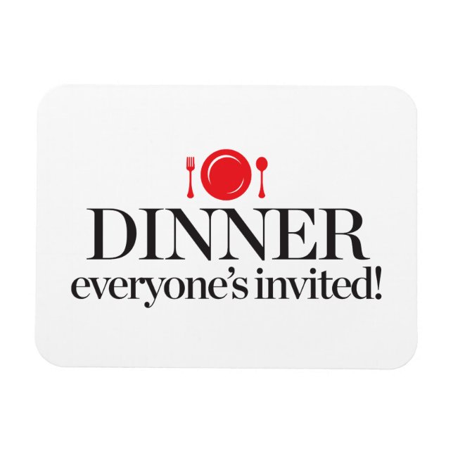 Íman Jantar todos convidados (Horizontal)