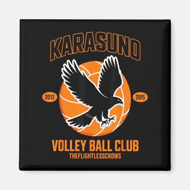 Íman Japanese Anime Volleyball Club Karasunooo High  (Frente)