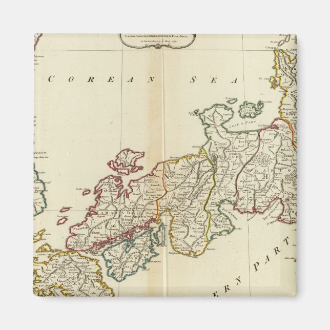 Íman Japão, Coreia (Frente)