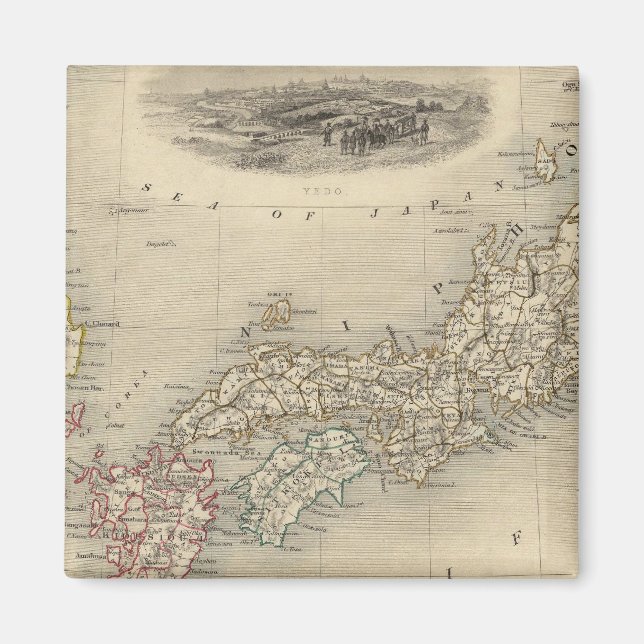 Íman Japão e Corea (Frente)