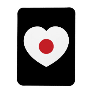 Íman Japão   Sinalizador Japonês Heart