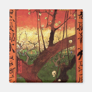 Íman Japonaiserie Plum Tree Hiroshige - Vincent van Gog