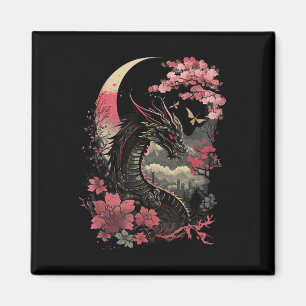 Íman Japonês - Aestic Dragon Japonês Art Japan Tatto
