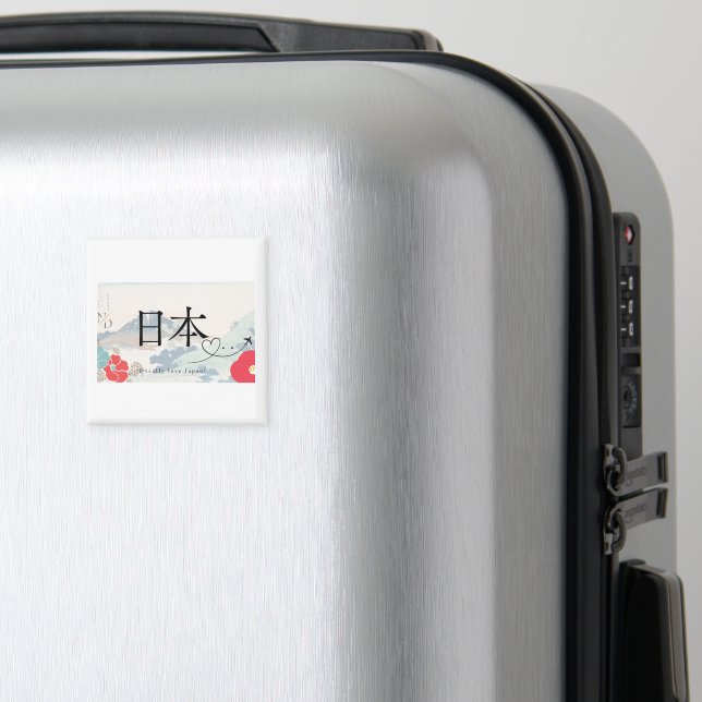 Íman Japonês Love Magnet - Nihon Minimalist Art (In Situ (Luggage))