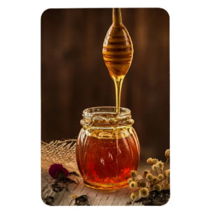 Íman Jar of Honey Flexible Photo Magnet