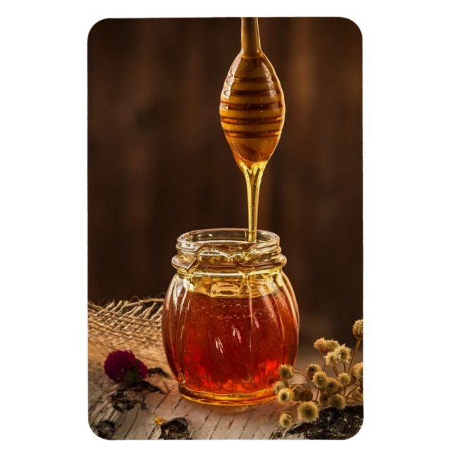 Íman Jar of Honey Flexible Photo Magnet (Vertical)