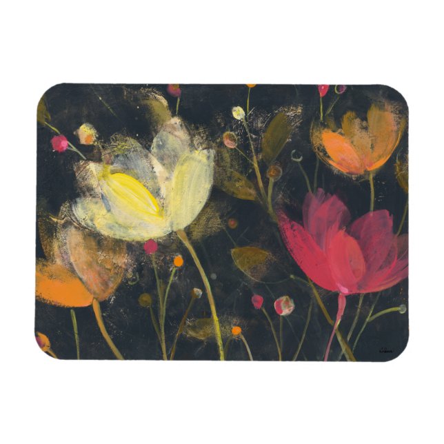 Íman Jardim à Lua em Preto (Horizontal)