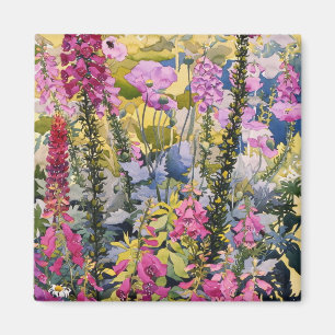 Íman Jardim com Foxgloves
