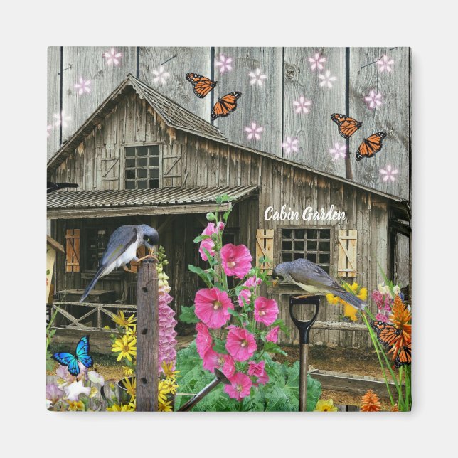 Íman Jardim da Flor de Cabina (Frente)