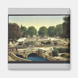 Íman Jardim das fontes, vintage Pho de Nimes, France