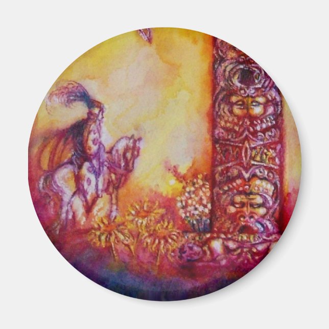 ÍMAN JARDIM DAS SOMBRAS PERDIDAS / NOITE E CAVALO (Frente)