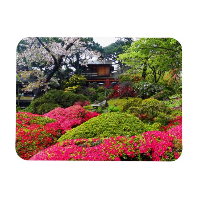 Íman Jardim de Chá Japonês de São Francisco #12 Magnet (Horizontal)