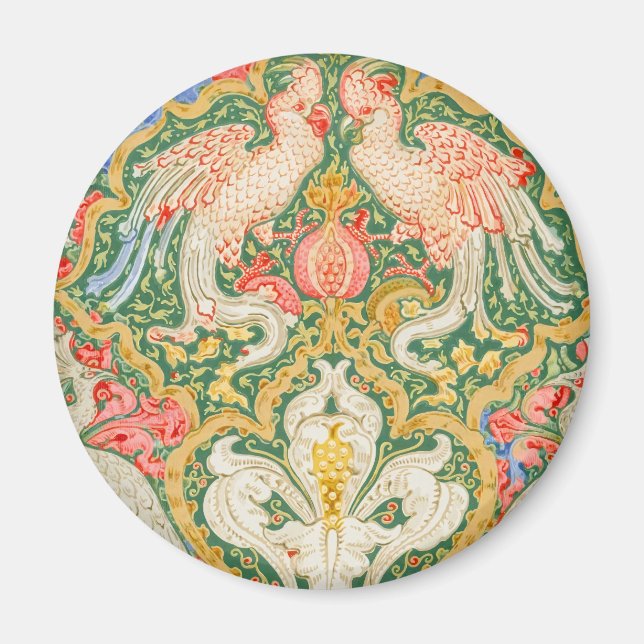 Íman Jardim de Cockatoo de Walter Crane (Frente)