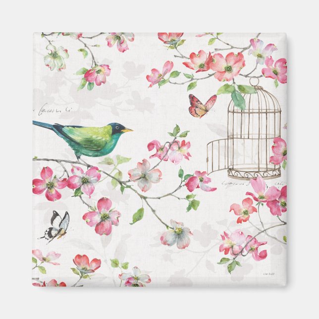 Íman Jardim de Dogwood (Frente)