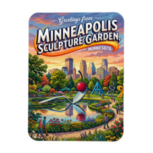 Íman Jardim de Esculturas de Minneapolis EUA