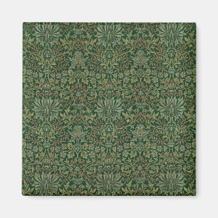 Íman Jardim de Flores William Morris - Verdes