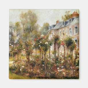 Íman Jardim de rosas Wargemont por Renoir
