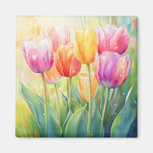 Íman Jardim de Tulipas de Primavera de Aquecedora