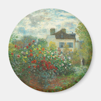 Íman Jardim do Artista Monet em Argenteuil Pintura