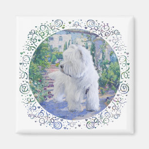 Íman Jardim do West Highland White Terrier