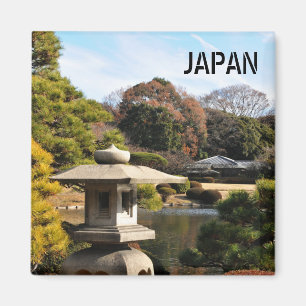 Íman Jardim do zen em Tokyo, Japão
