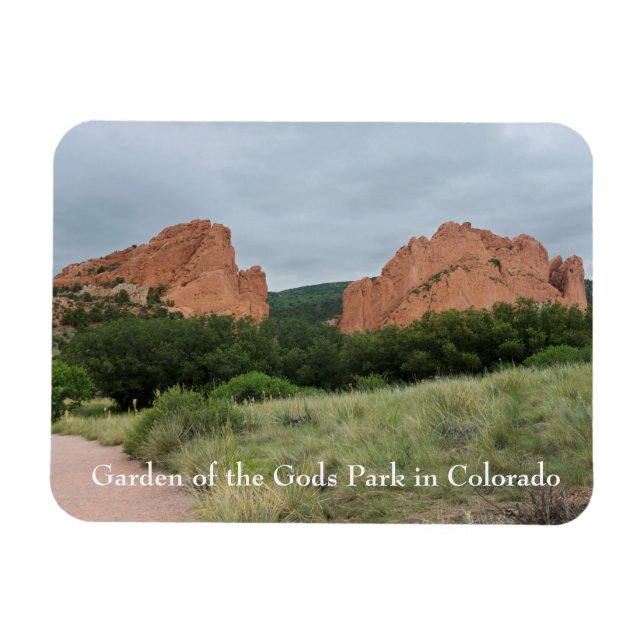 Íman Jardim dos Monolitos dos Deuses ao Longo da Trilha (Horizontal)