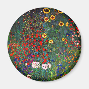 Íman Jardim Flor Gustav Klimt