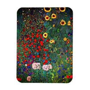 Íman Jardim Flor Gustav Klimt