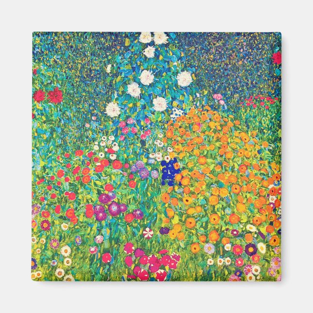 Íman Jardim Flor, Gustav Klimt (Frente)