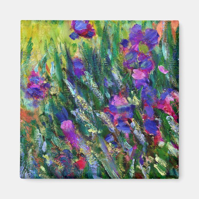 Íman Jardim Íris de Monet em Giverny (Frente)