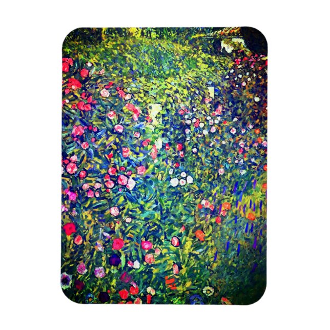 Íman Jardim Italiano Gustav Klimt (Vertical)