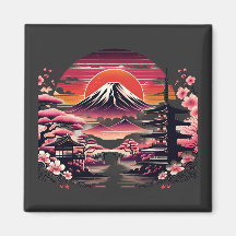 Jardim Japonês de Sakura Monte Fuji Flor de Cereje